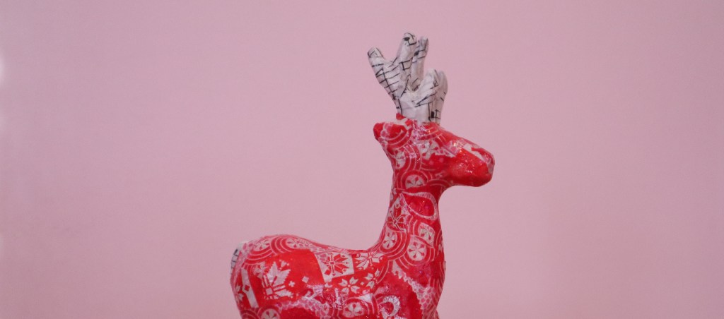 12 Crafts of Christmas: Day 4 Decopatch&nbsp;Reindeer