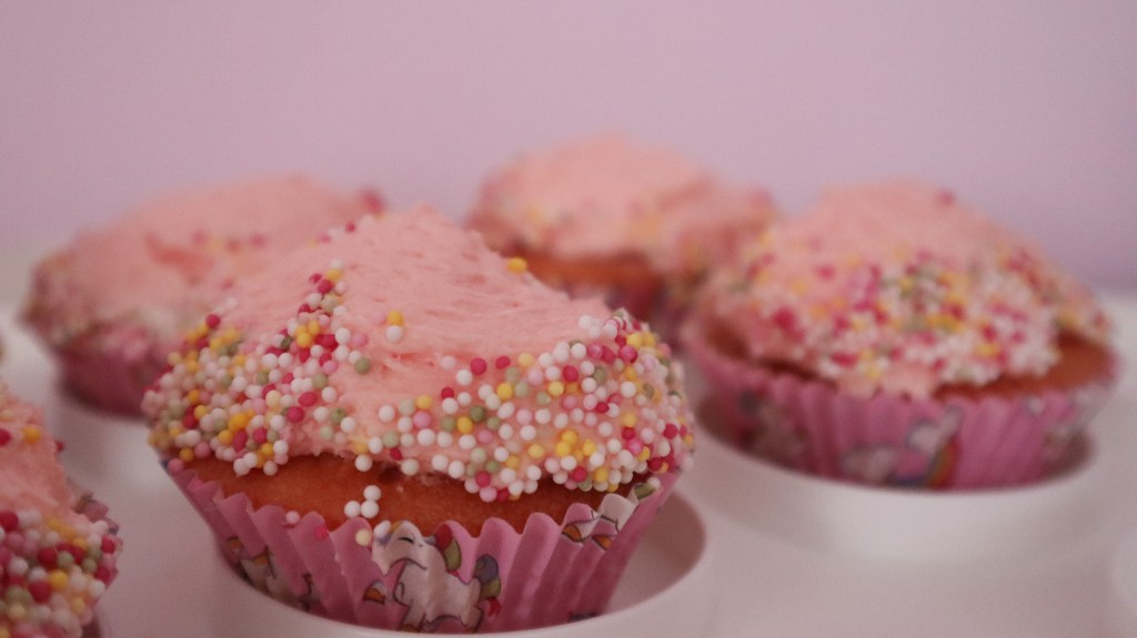Pink Lemonade Cupcakes