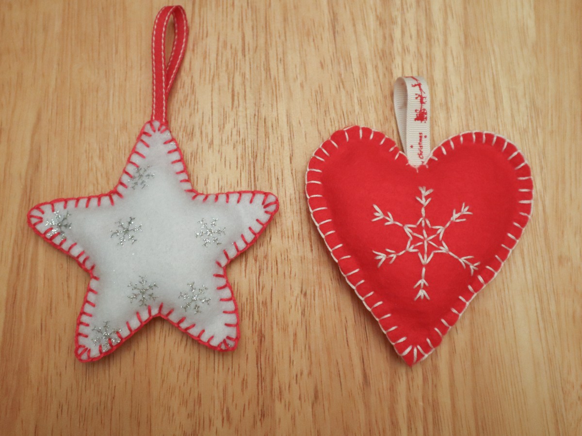 12 Crafts of Christmas 2021: Day 10 Felt Christmas Tree&nbsp;Decorations