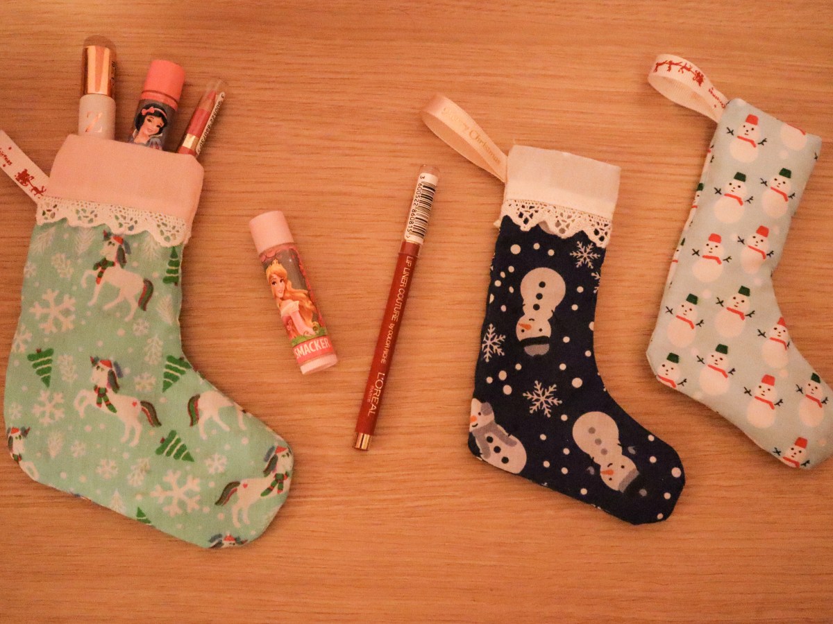 12 Crafts of Christmas 2021: Day 12 Reversible Mini Christmas&nbsp;Stocking